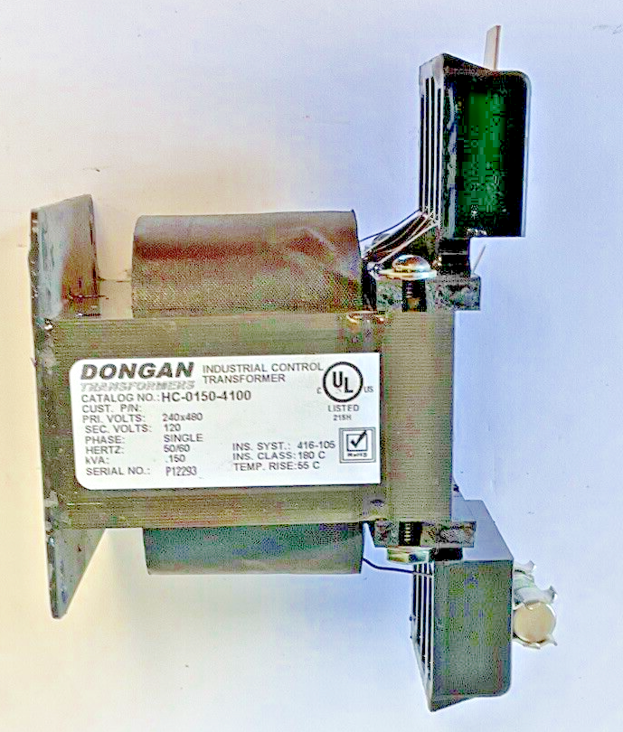 DONGAN HC-0150-4100 TRANSFORMER 240/480V 1PH 50/60HZ .150KVA5