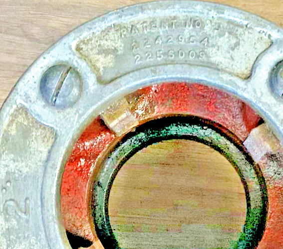 RIDGID 101 2" DIE HEAD PIPE THREADER1