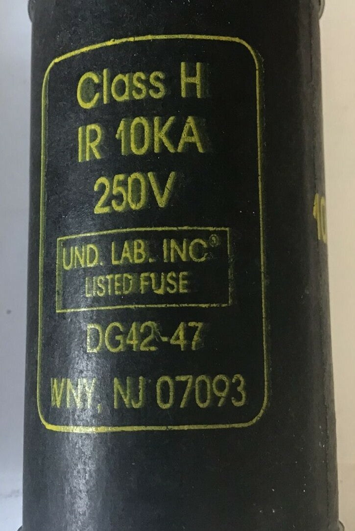 CEFCO 10K OTN FUSE ONE TIME CLASS H 250V ***LOTOF2***3