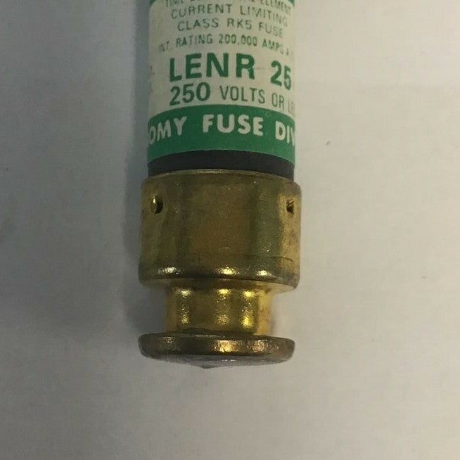 ECONOMY LENR 25 FUSE CLASS RK5 ECON-LIMITER 250VAC 25A ***LOTOF10***6