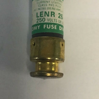 ECONOMY LENR 25 FUSE CLASS RK5 ECON-LIMITER 250VAC 25A ***LOTOF10***6
