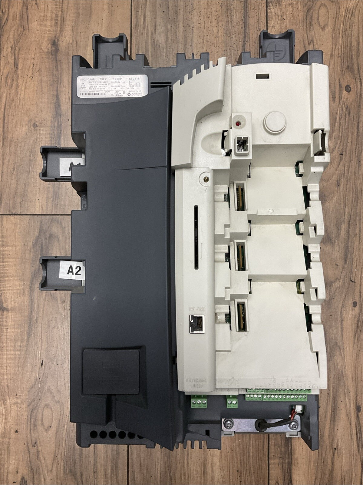 EMERSON SERVO DRIVE MP210A4R 75kW 125HP ARM OUTPUT 0-550VDC 210A LINE0