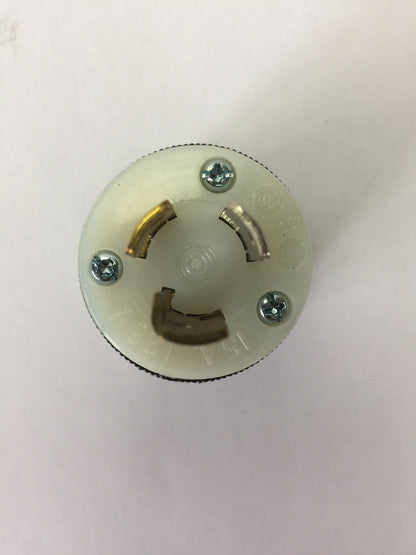 HUBBELL HBL4720C PLUG TWIST-LOCK INSULGRIP 2 POLE 15A 125V 3 WIRE GROUNDING 2