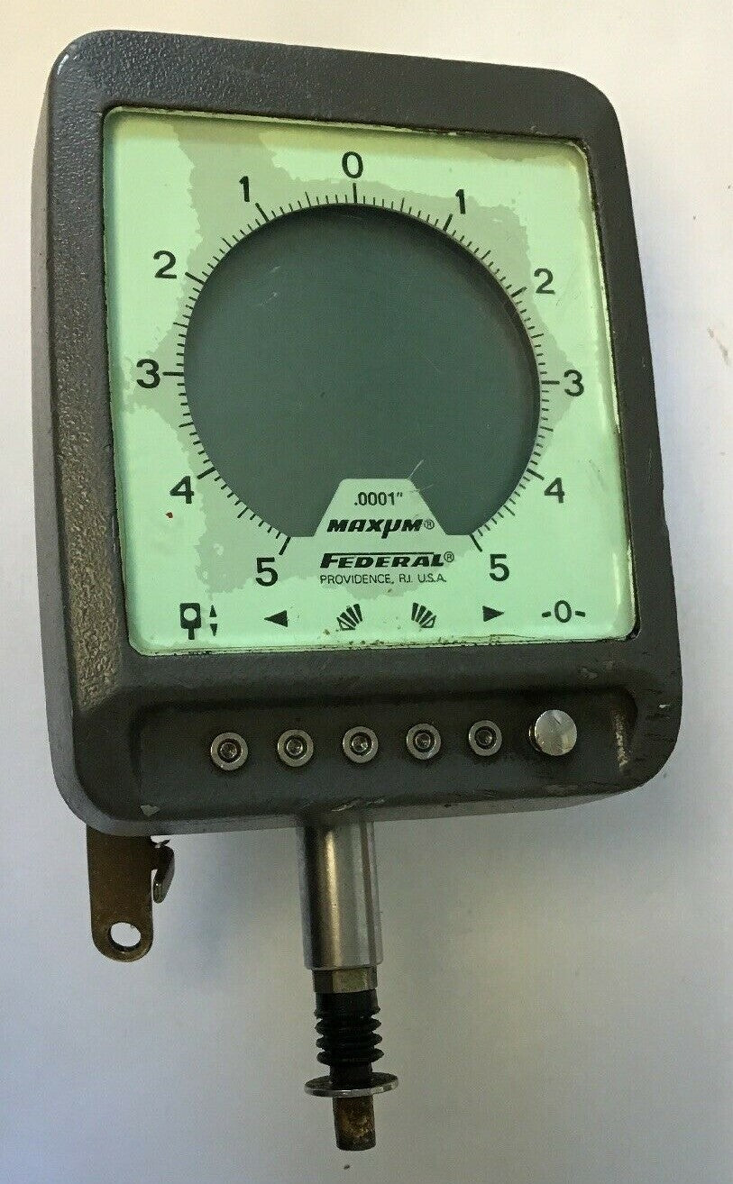 FEDERAL DEI-11111 MAXUM DIGITAL ELECTRONIC INDICATOR .0001"0