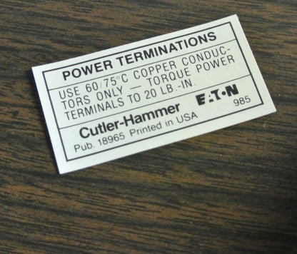 CUTLER-HAMMER C10CN2A MAGNETIC CONTACTOR 120V COIL SIZE 1 -  2P NEW SURPLUS10