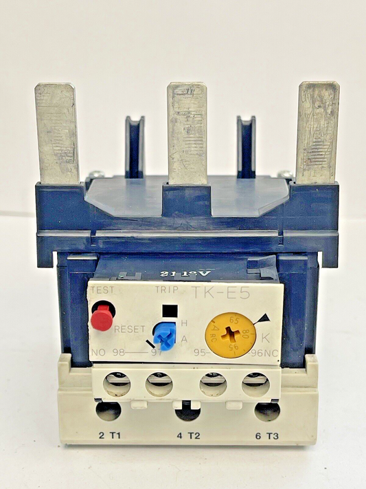 FUJI ELECTRIC TK-E5  THERMAL OVERLOAD RELAY TK105EW  65-95A0