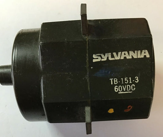 SYLVANIA TB-151-3 COIL 60VDC0