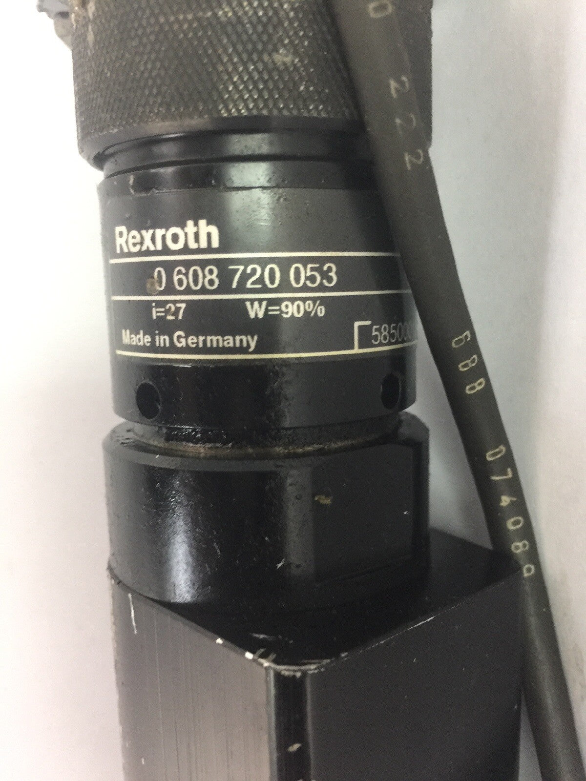 REXROTH 0608701017 NUT RUNNER 0608720053 GEAR 0608801011 TIGHTENING SPINDLE2