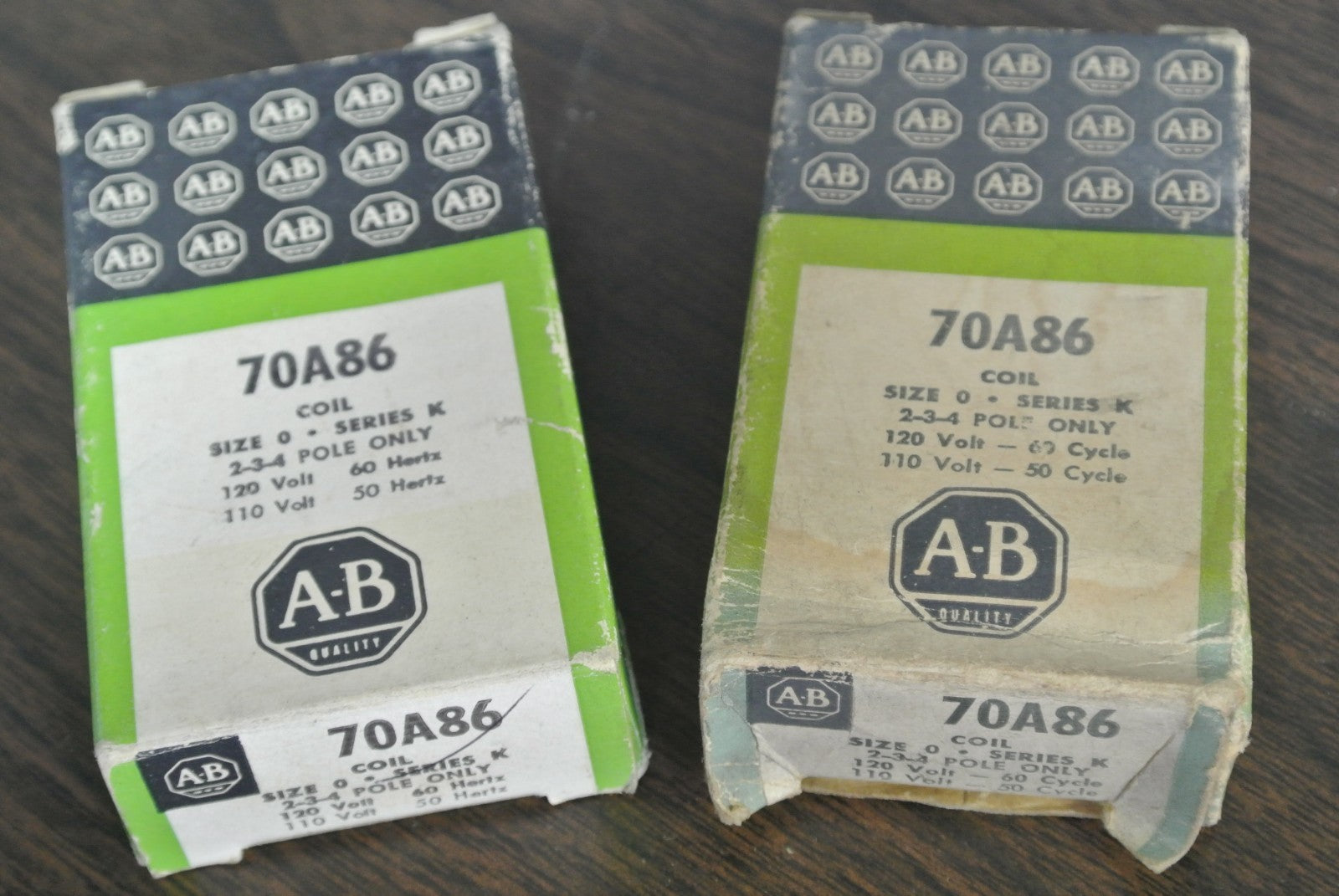 ALLEN-BRADLEY 70A86 COIL, SIZE 0 -Ser. K, 120V / 60Hz, 110V / 50Hz - NEW SURPLUS5