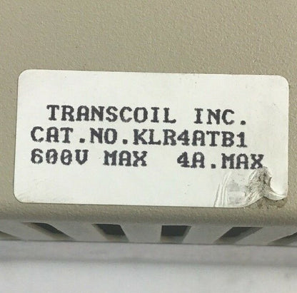 TCI-TRANSCOIL INC. TCI KLR4ATB1 LINE REACTOR 600V 4A 3PH 60HZ 3