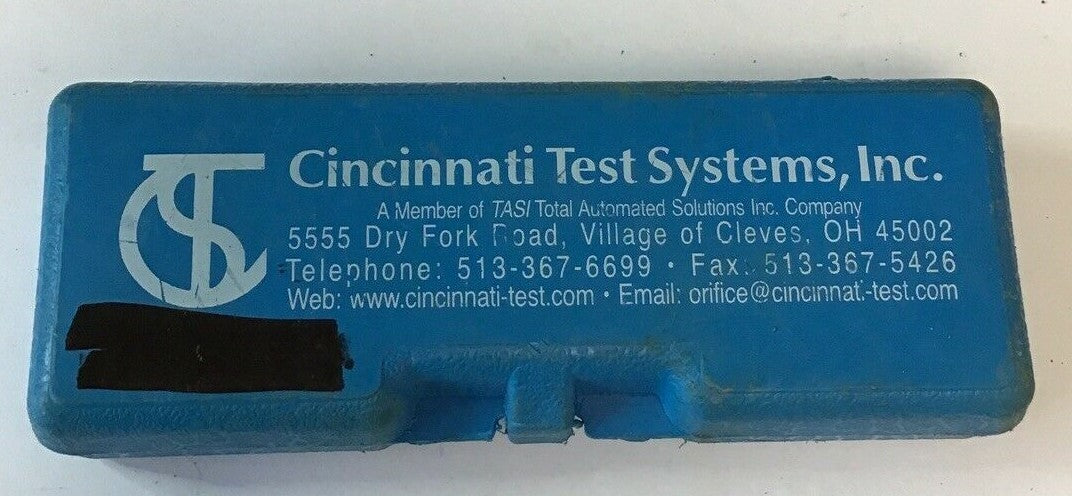 CINCINNATI TEST SYSTEMS 520-14.00SCC/M-30.00PSGI-1 LEAK DETECTION 1