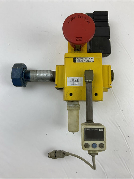 SMC AVL4000-N04-5DZM PNEUMATIC SOFT START VALVE 0.2-1.0MPa0