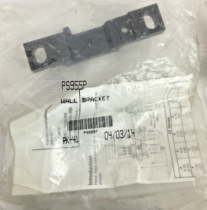 PARKER PS955P WALL BRACKET ***LOTOF4***1