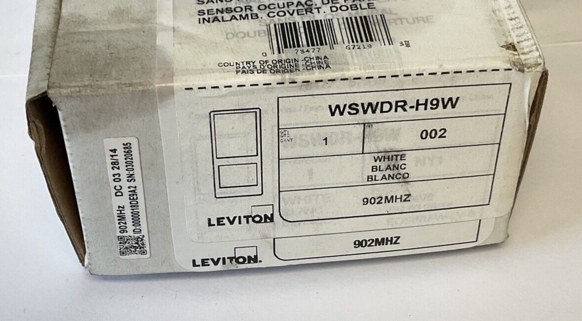 LEVITON WSWDR-H9W MOTION SENSOR2