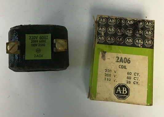 ALLEN BRADLEY 2A06 COIL 220V.60HZ/208.60HZ/110.25HZ0