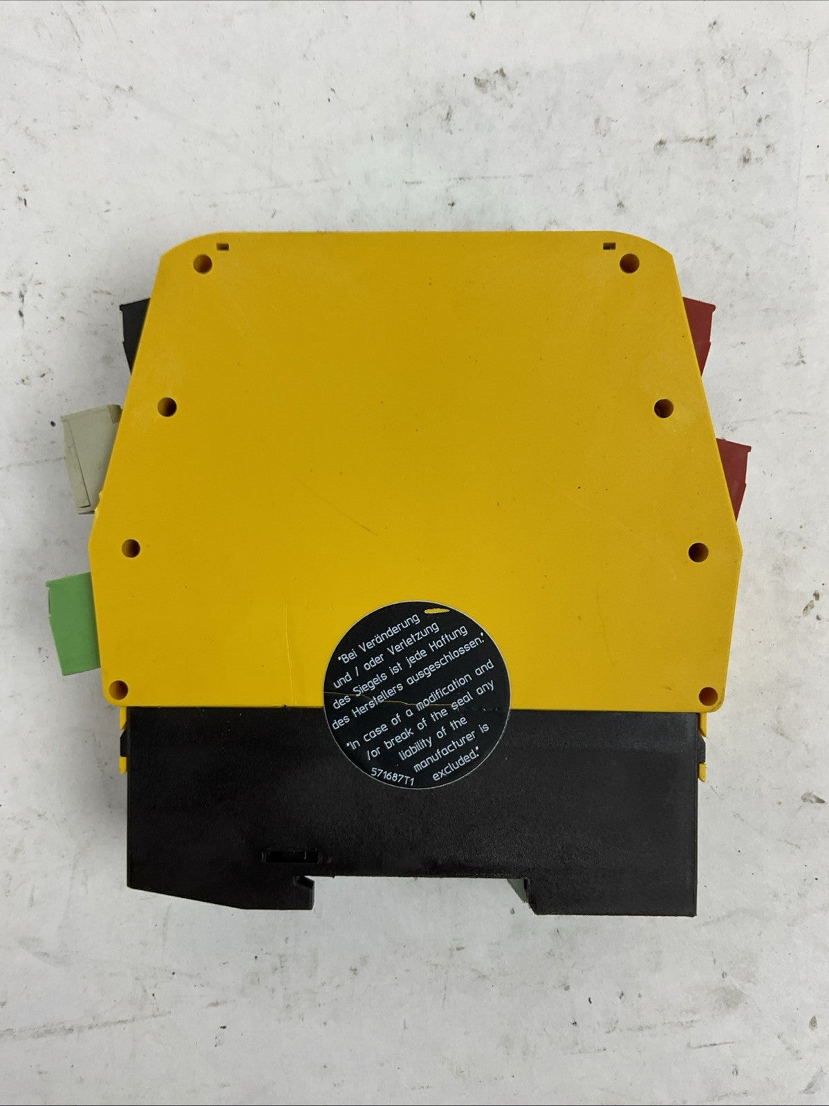 IFM G1501S SAFETY RELAY OUTPUT 6A 250VAC 24VDC INPUT 24VDC3