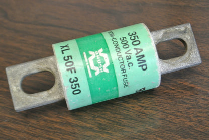 BRUSH XL50F350 SEMICONDUCTOR FUSE / 350A / 500VAC0