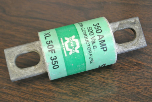 BRUSH XL50F350 SEMICONDUCTOR FUSE / 350A / 500VAC0