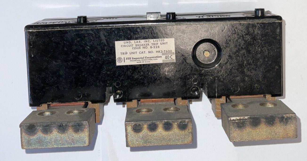 ITE HK3-T600 TRIP UNIT 600A3