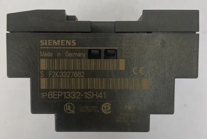 SIEMENS 1P 6EP1332-1SH41 POWER SUPPLY INPUT 120-230VAC OUTPUT 24VDC 2.5A1