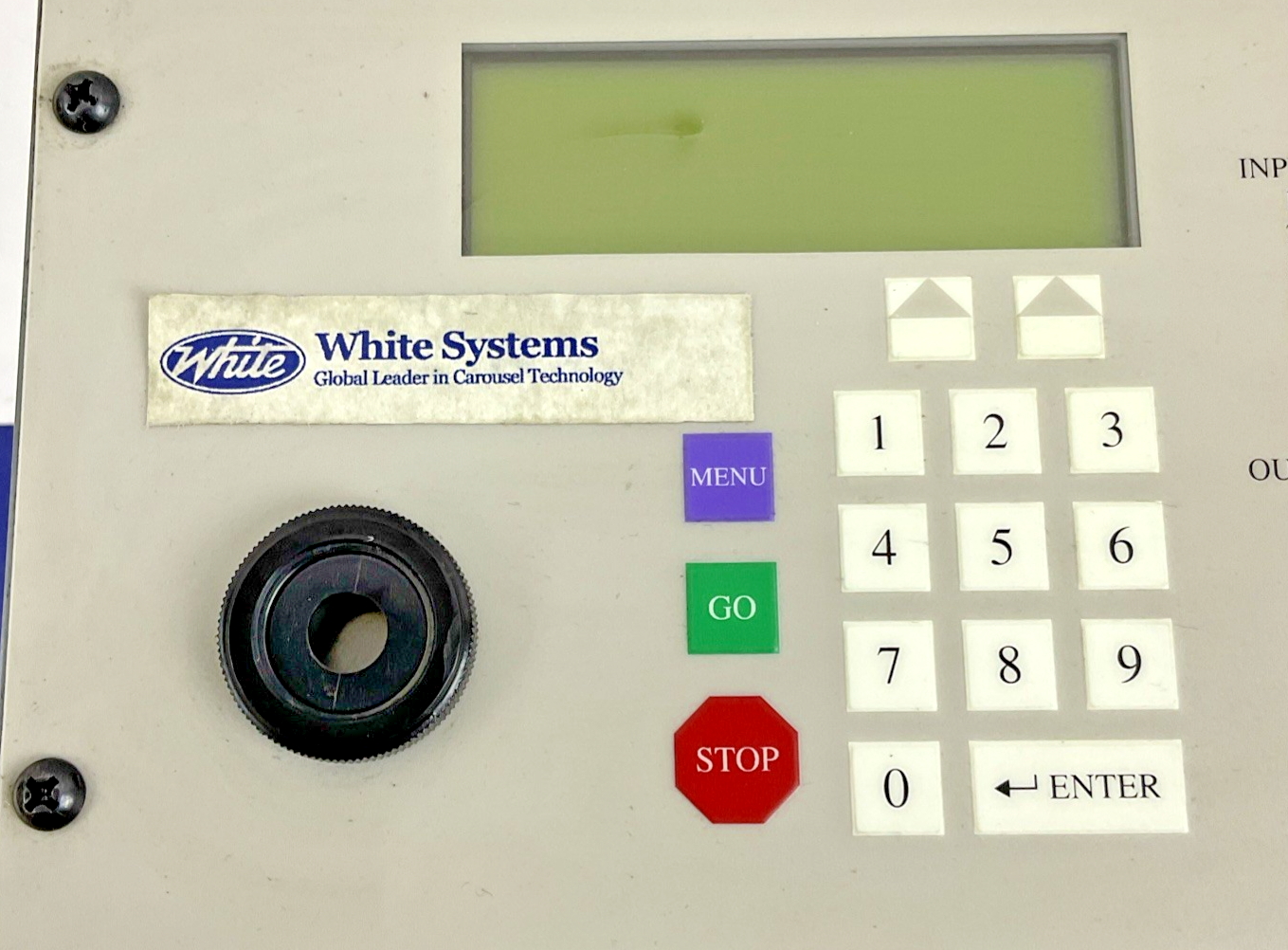 WHITE SYSTEMS CIC-332 CAROUSEL STORAGE SYSTEM2