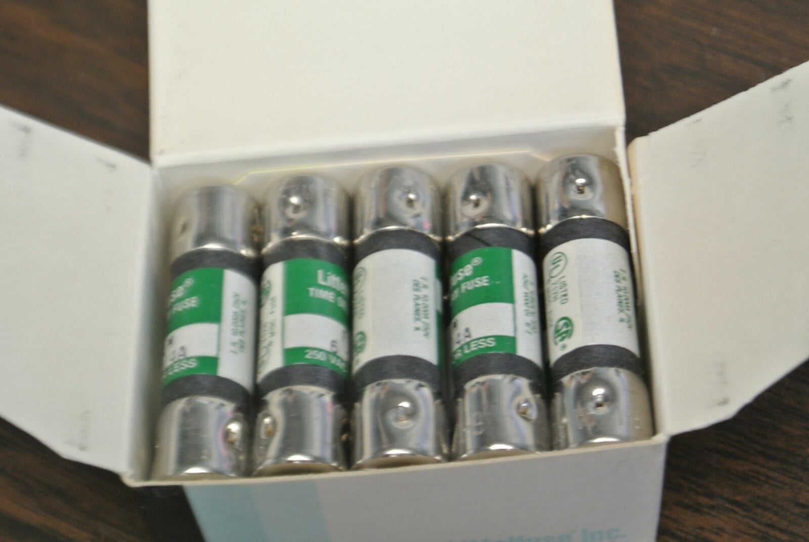 BOX of 10 / LITTELFUSE FLM6-1/4  FUSE / 6-1/4A, 250V / NEW SURPLUS / FLM-6-1/40