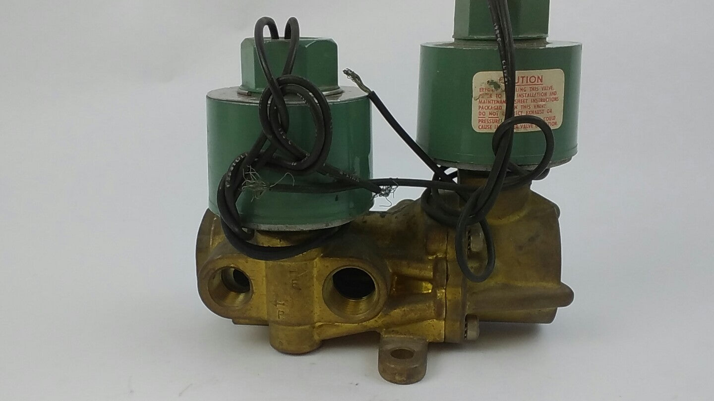 ASCO 8344 81 SOLENOID VALVE 110 VOLT 50 HZ 120 VOLT 60 HZ 6 WATTS 4