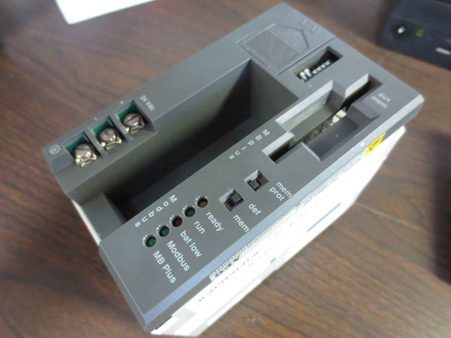 AEG MODICON PC-A984-145 CPU 8K MEMORY w/ MB PLUS - Rev. K5