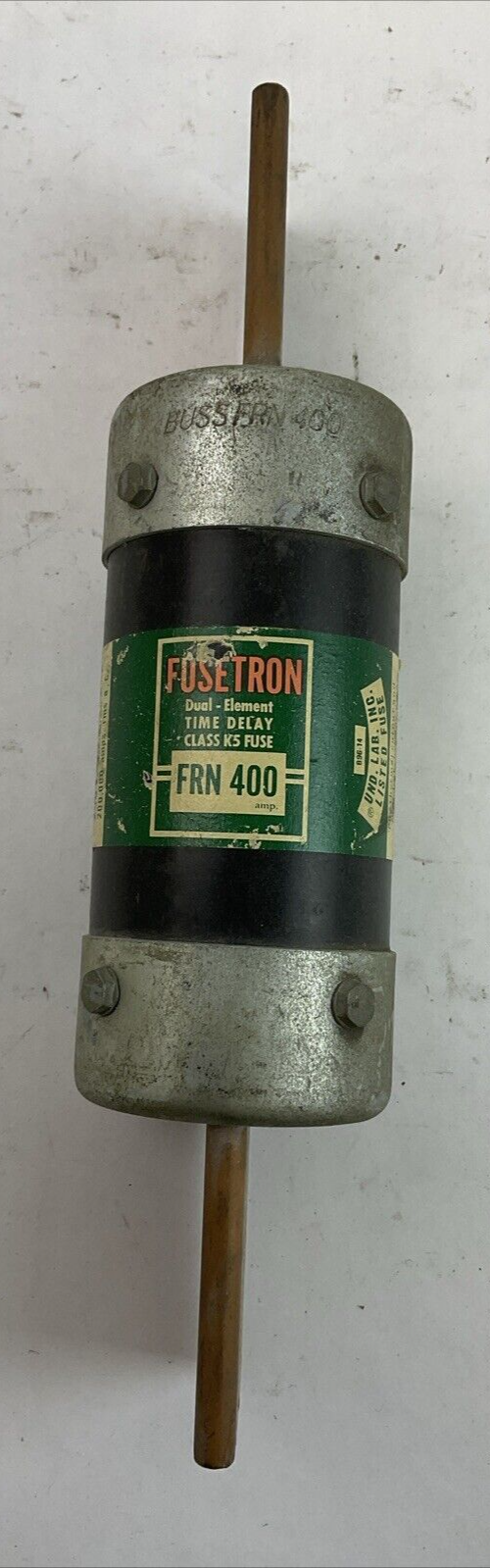 FUSETRON FRN 400 DUAL-ELEMENT TIME-DELAY FUSE 400AMP 250VAC0