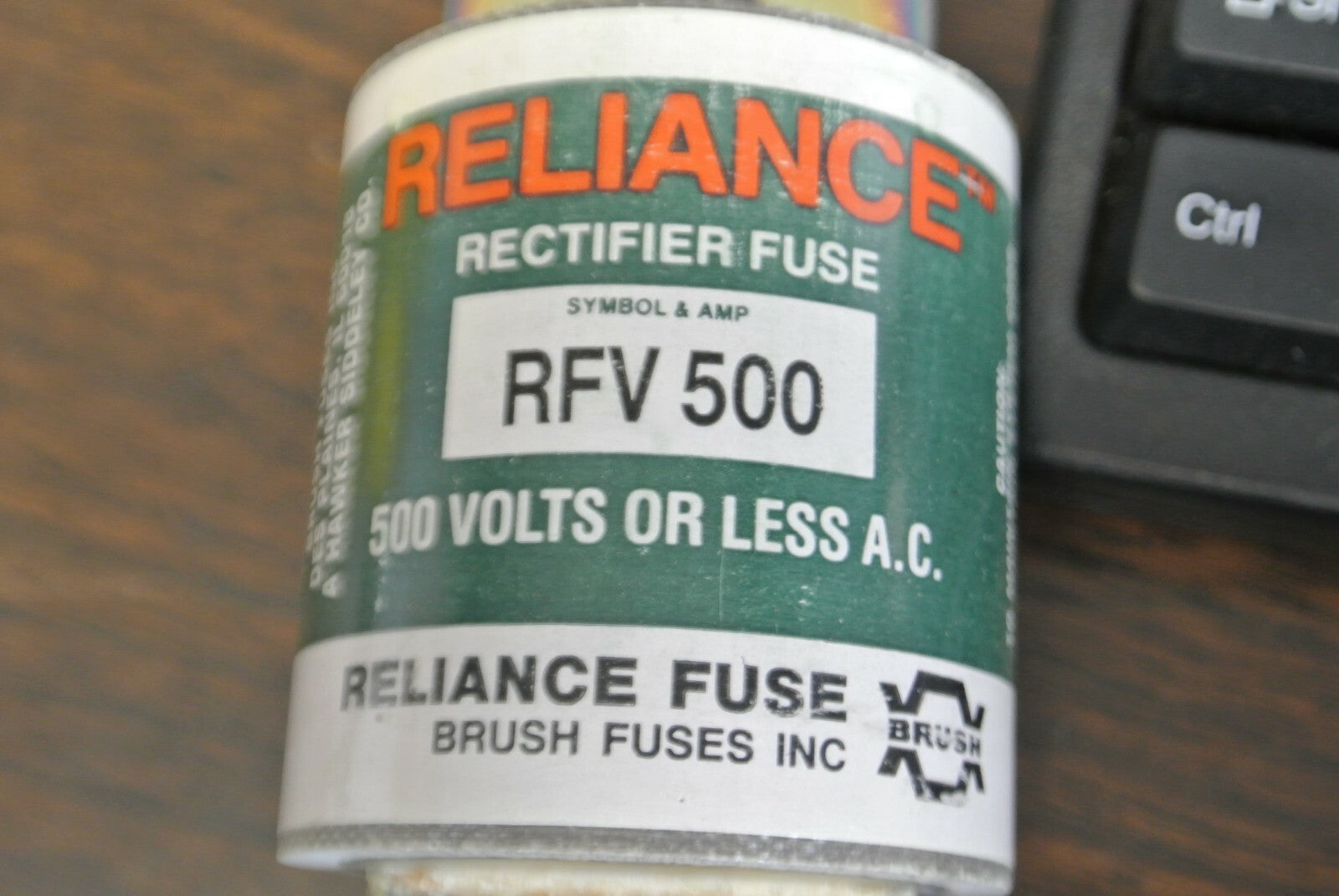 RELIANCE RFV500 RECTIFIER / SEMICONDUCTOR FUSE / 500A / 500V / NEW SURPLUS1