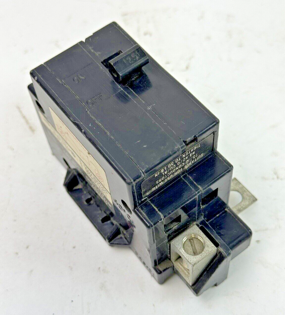 SQUARE D - QOM125VH - MAIN CIRCUIT BREAKER - 2 POLE/ 125 A/ 240 VAC0