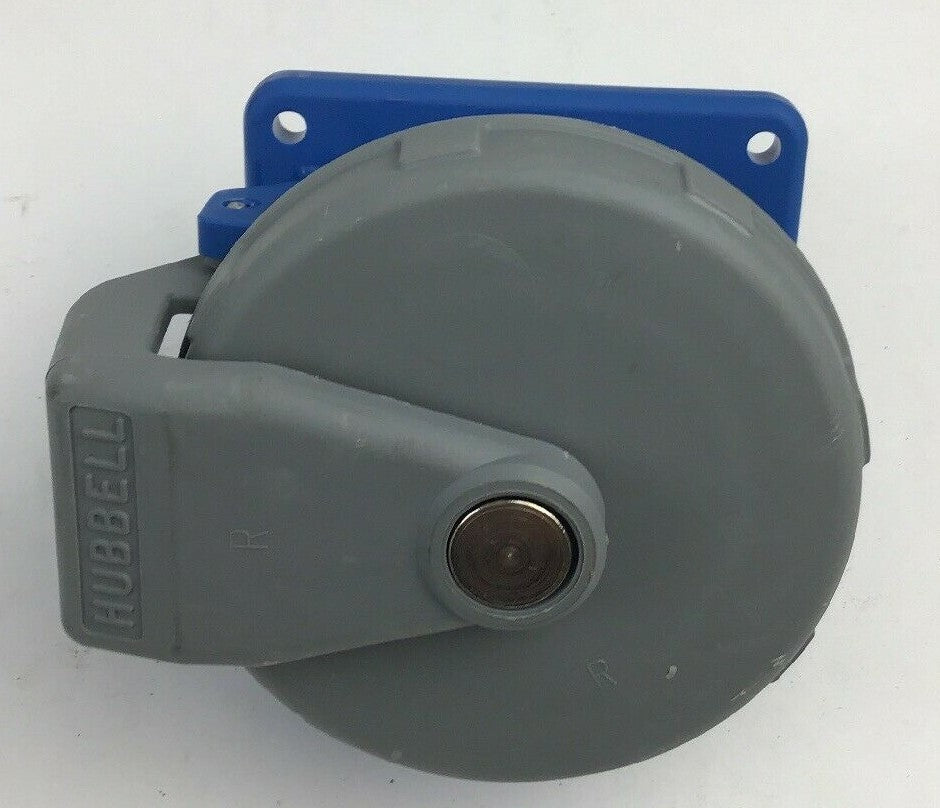 HUBBELL 530R9W RECEPTACLE WATERTIGHT PIN&SLEEVE  5 WIRE 30A**NO GASKET**2