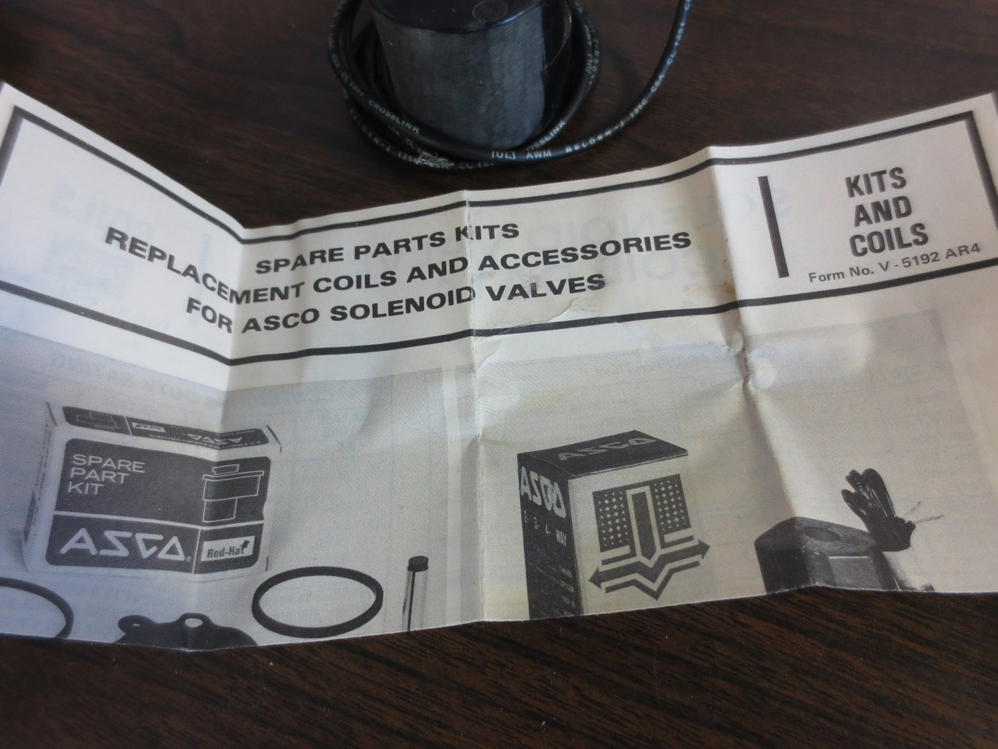 ASCO 27-462-1-D SOLENOID VALVE COIL - 110/50, 120/60 - NEW SURPLUS4