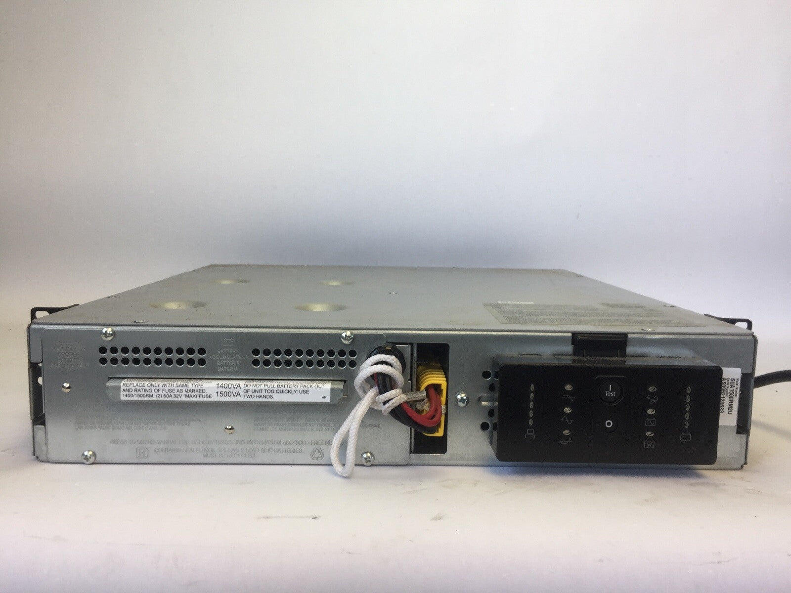 APC SUA1500RM2U UNINTERRUTIBLE POWER SUPPLY 120VAC 1440VA 980W0