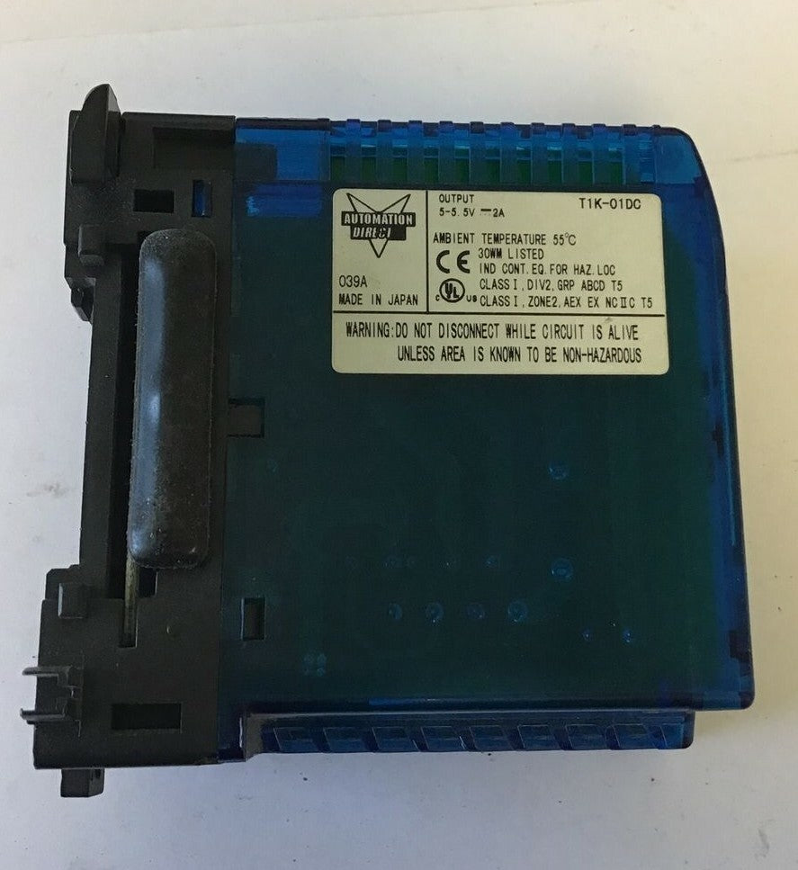 HOST AUTOMATION T1K-01DC POWER MODULE TERMINATOR I/O 24VDC 20W4