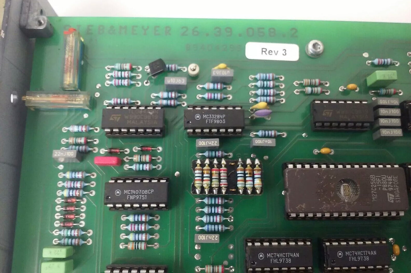 SIEB& MEYER K259698-01 SERVO 2.1 BOARD 26.39.058.2 , 26.39.0107.2 , 26.39.023.75