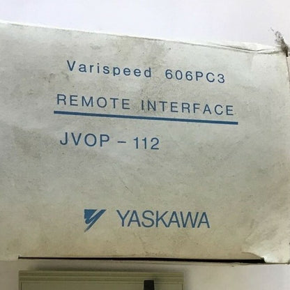 YASKAWA JVOP-112 REMOTE INTERFACE 4