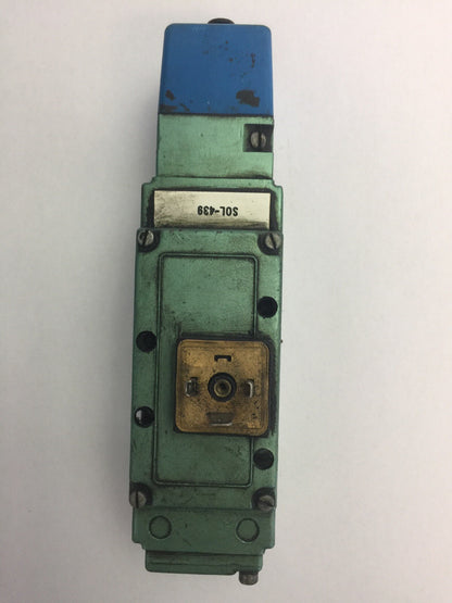 NUMATICS 123BA400L035A SOLENOID VALVE 236-384B 24 VDC 4.0 WATTS4