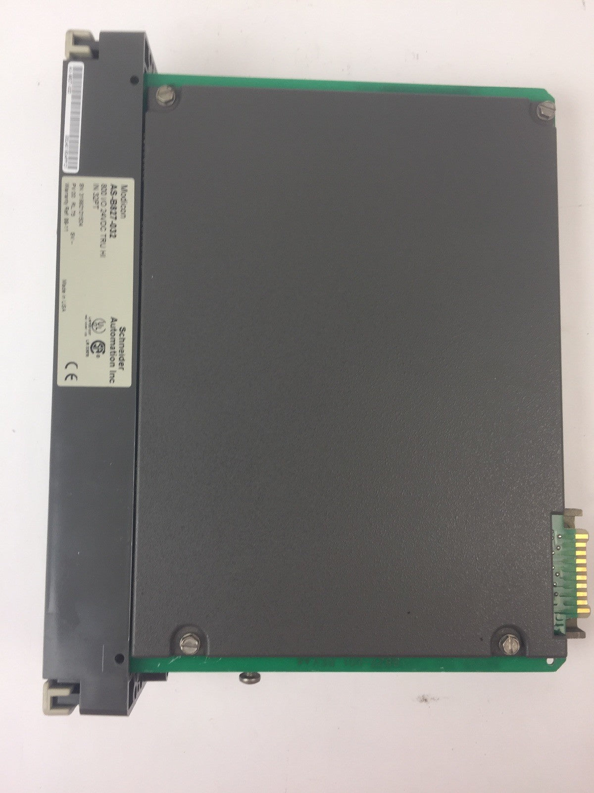 AEG MODION SCHNEIDER AS-B827-032 INPUT MODULE 24VDC2