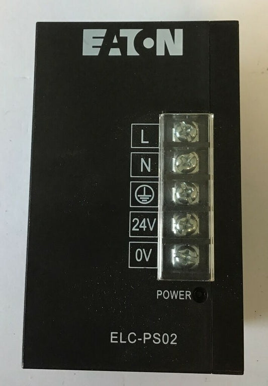 EATON ELC-PS02 POWER SUPPLY 100-240VAC 50/60HZ 24VDC 2.0A 0