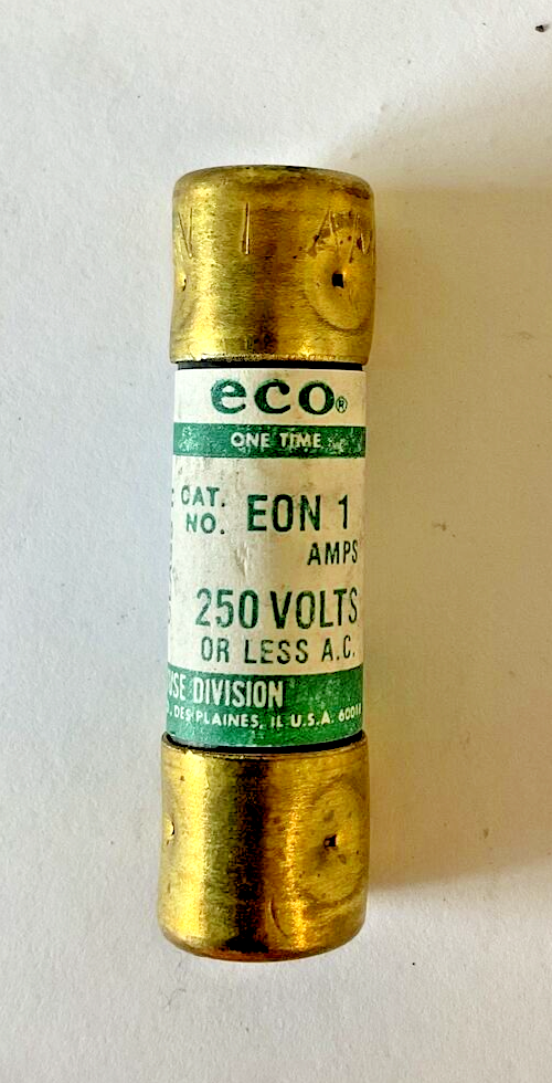 ECONOMY ECO EON 1 FUSE 250VAC 1A***LOTOF8****1
