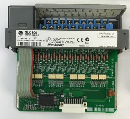 ALLEN BRADLEY 1746-IB16 SLC500 SER.C INPUT MODULE 30VDC ***LOTOF3***1