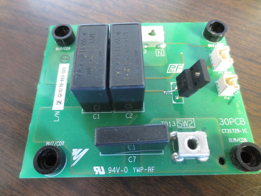 YASKAWA CT31729-1C / TB13 - SW2 / Q15170-653-023 CIRCUIT BOARD0