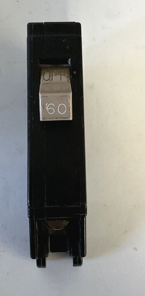 CUTLER HAMMER CH160 CIRCUIT BREAKER 60A 120/240VAC CLASS CTL TYPE CH0