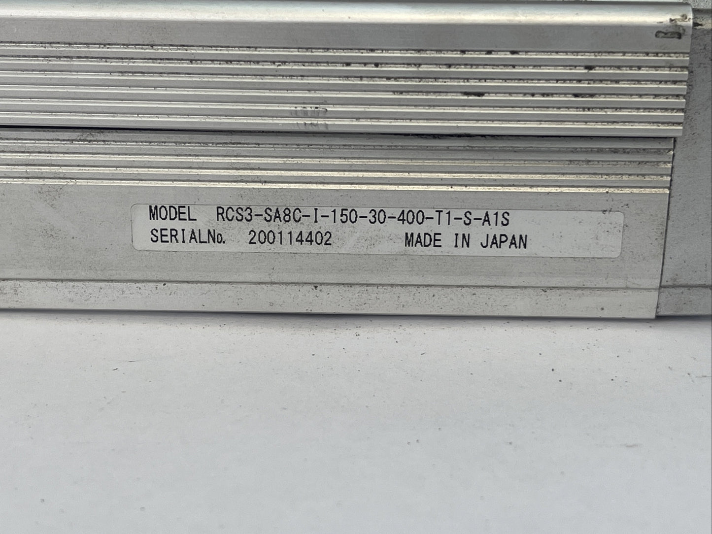 IAI RCS3-SA8C-I-150-30-400-T1-S-A1S CYLINDER LINEAR ACTUATOR2