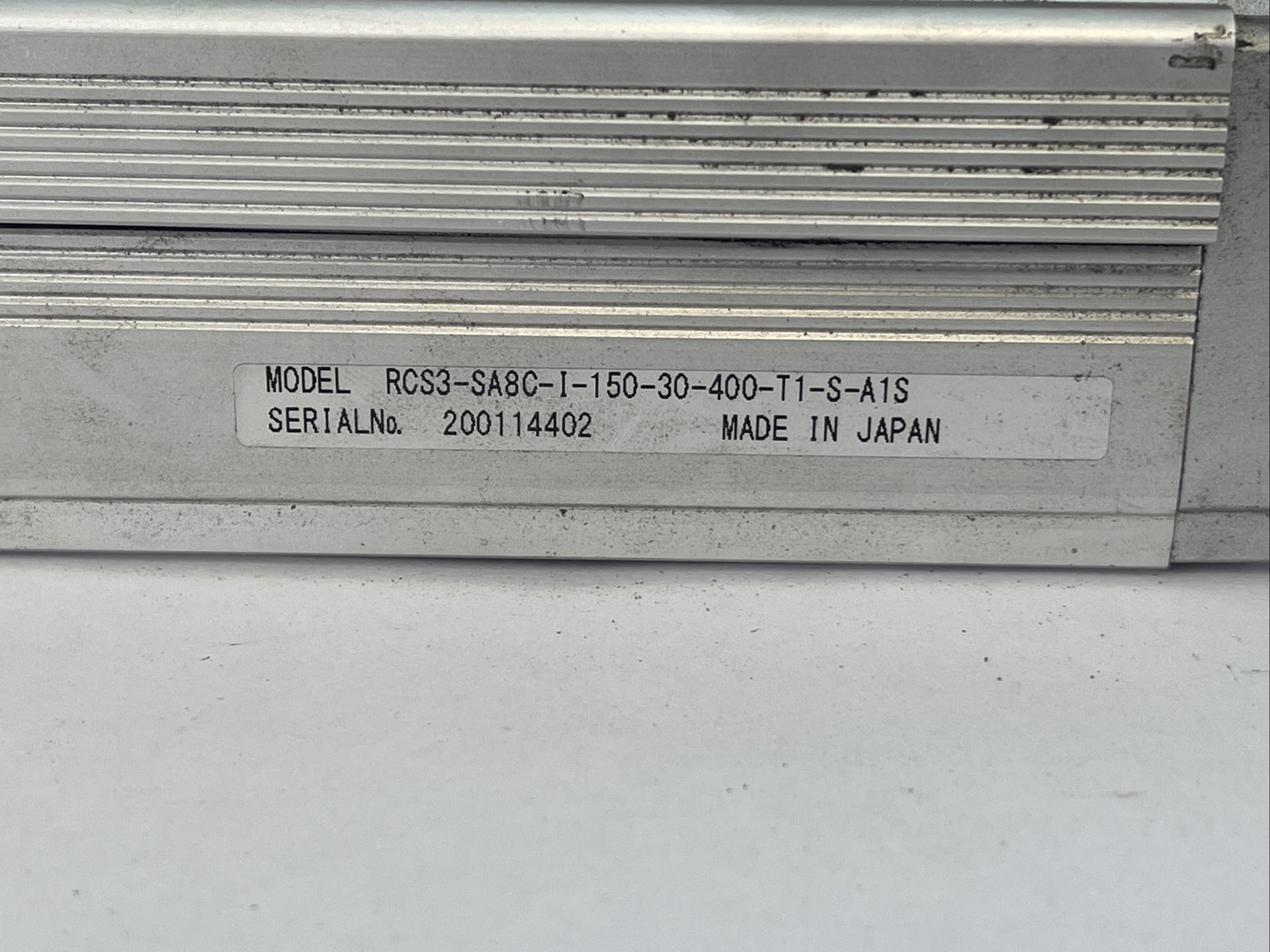 IAI RCS3-SA8C-I-150-30-400-T1-S-A1S CYLINDER LINEAR ACTUATOR2