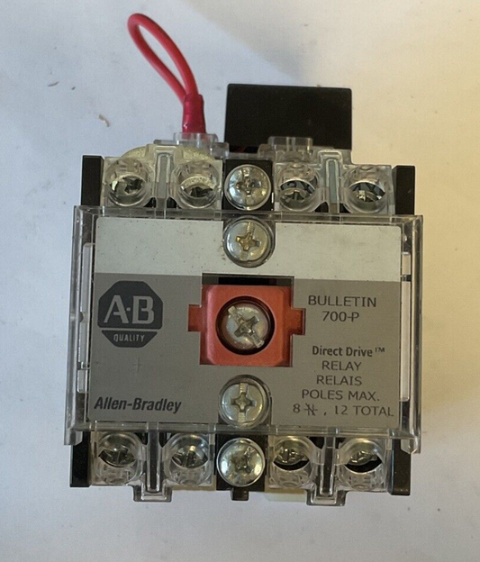 ALLEN BRADLEY 700-P400A1 AC RELAY SER.E 600VAC 10A TYPE 700-P0