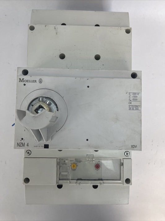 MOELLER NZM 4 CIRCUIT BREAKER 600VAC NZM H4-AE 800-NA 800A NZM4-XUHIV20 24VDC0