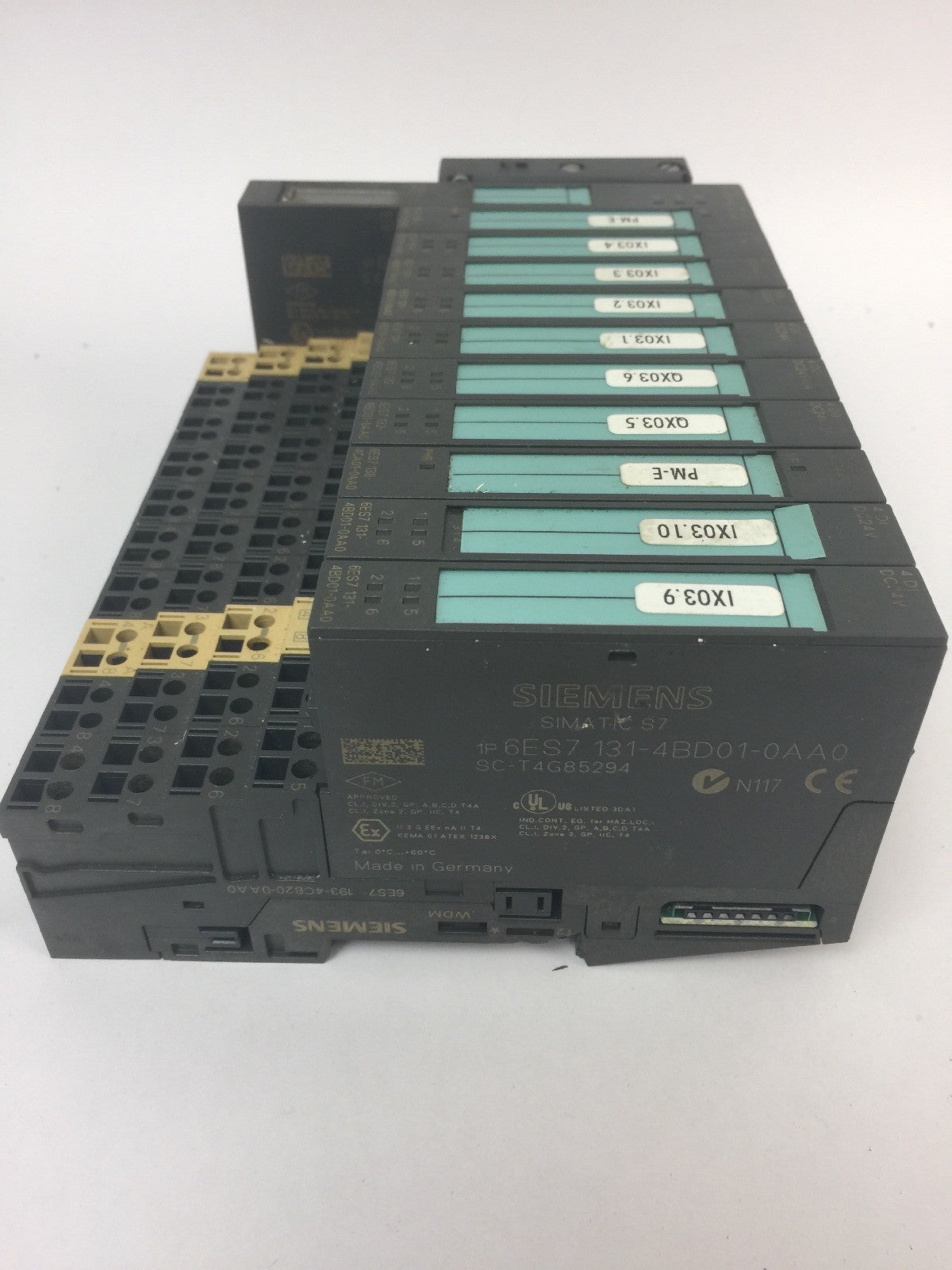 SIEMENS 1P 6ES7 151-1AA04-0AB0, 138-4CA01-0AA0, 131-4BD01-0AA0, 132-4BD31-0AA02