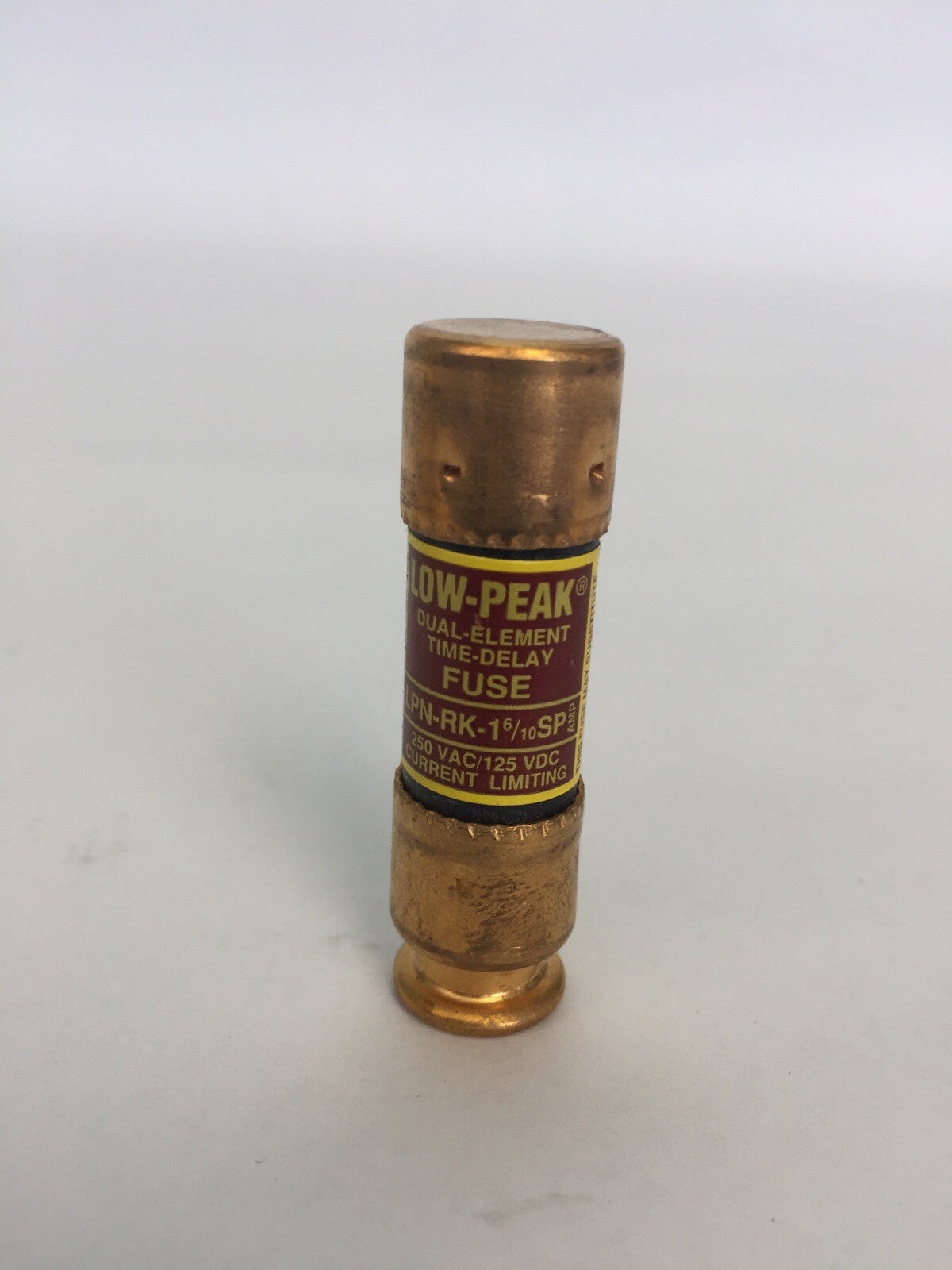 LOW-PEAK LPN-RK-1-6/10SP DUAL ELEMENT TIME-DELAY FUSE 1-6/10A 250VAC (BOX OF 10)2